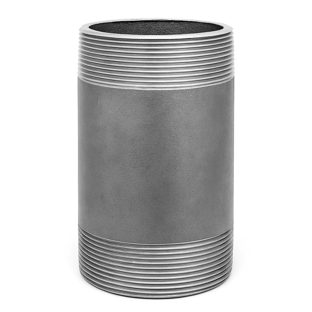 mamelon fileté 4 pouces soit 102x114mm plomberie