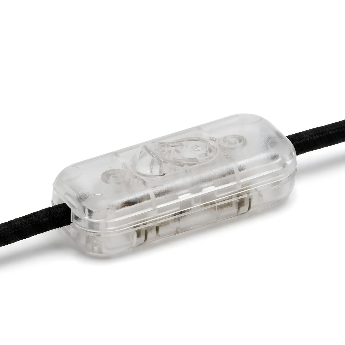 Interrupteur bipolaire à bascule pour fil de lampe — Transparent
