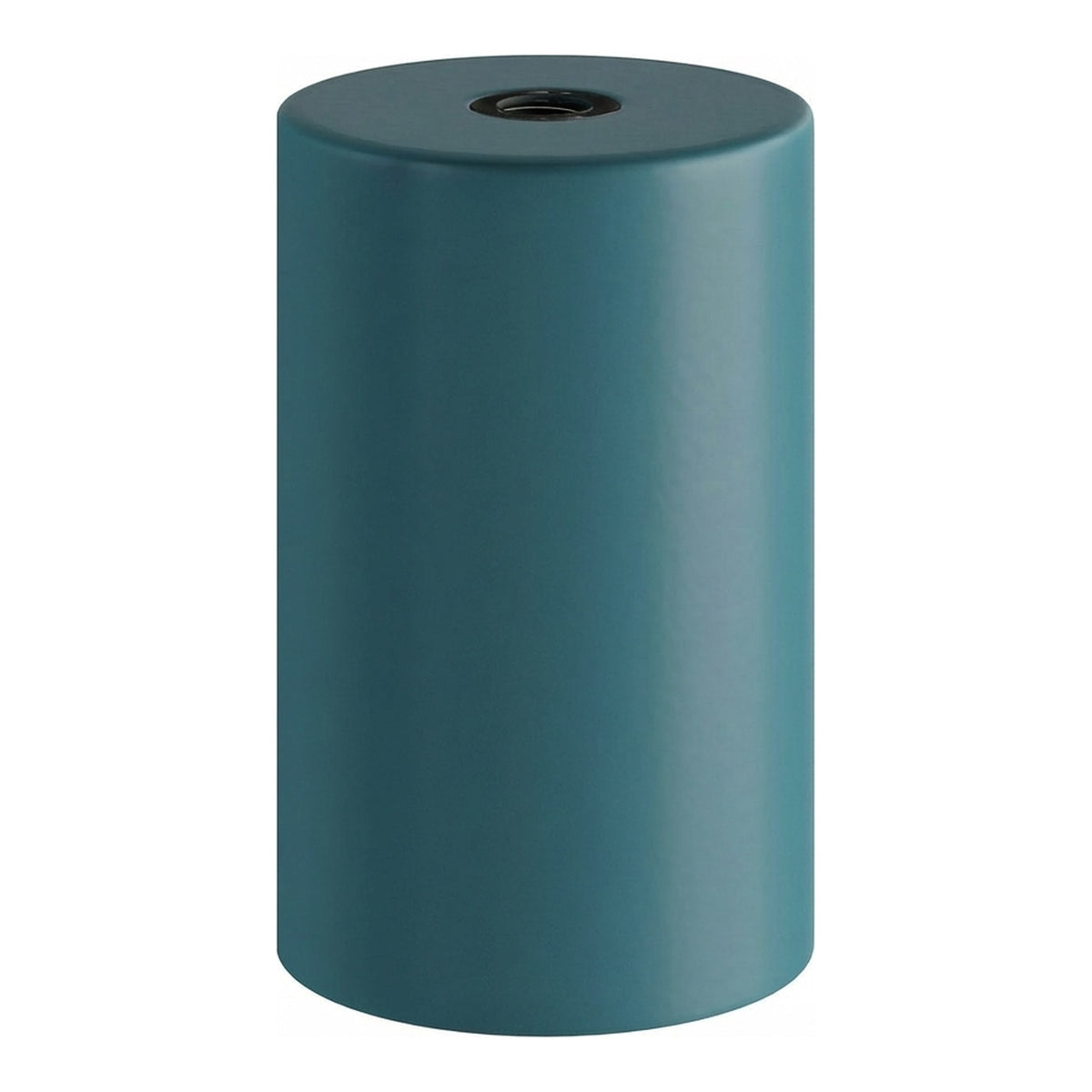 Douille E27 en métal pastel — Bleu pétrole
