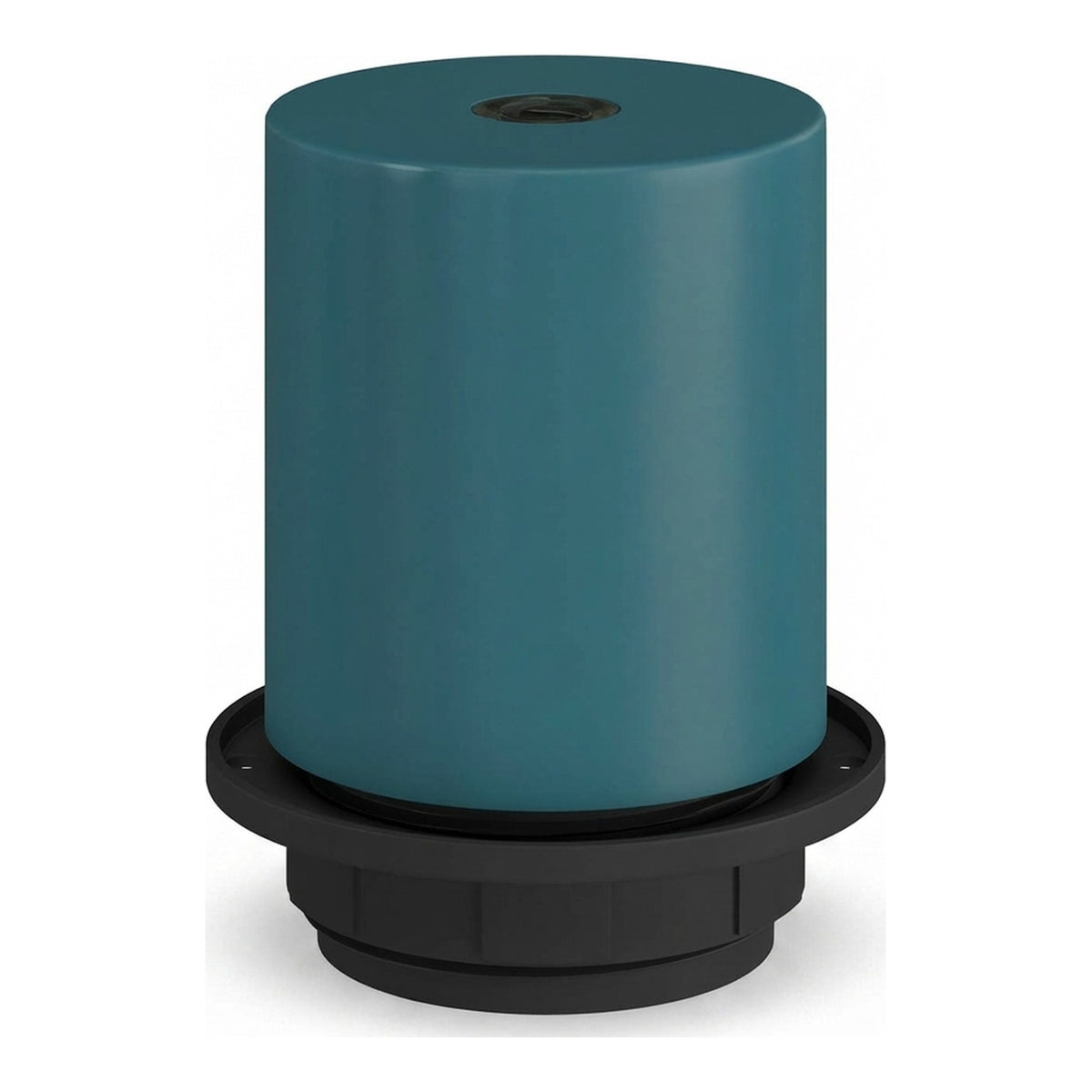 Douille E27 semi-filetée en métal — Bleu pétrole