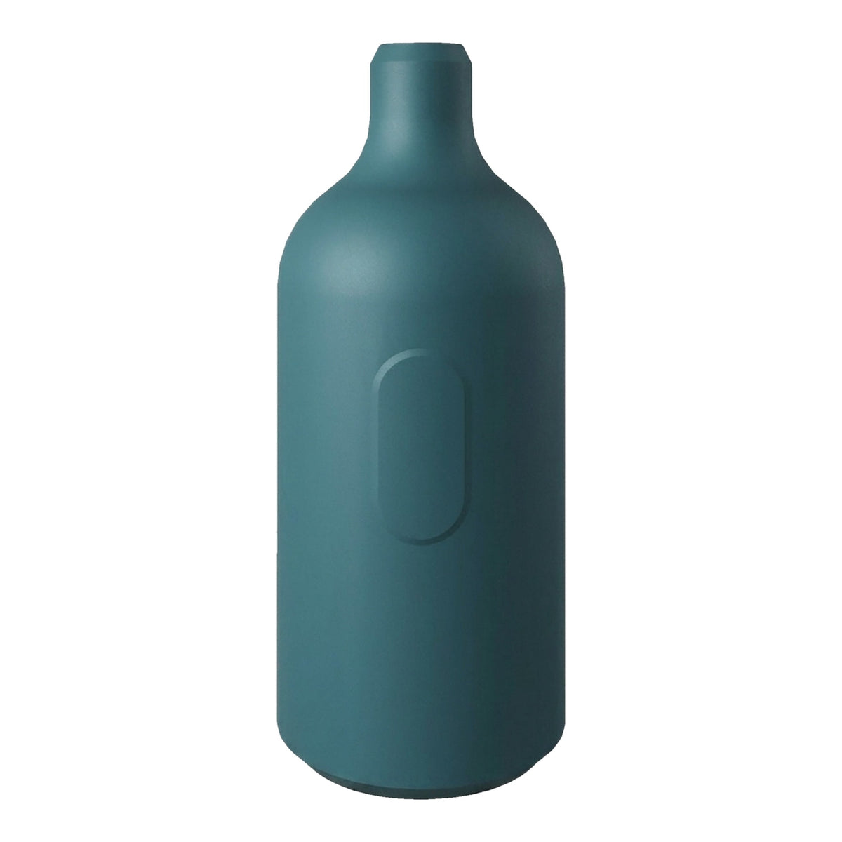 Douille E27 en silicone avec interrupteur — Bleu pétrole