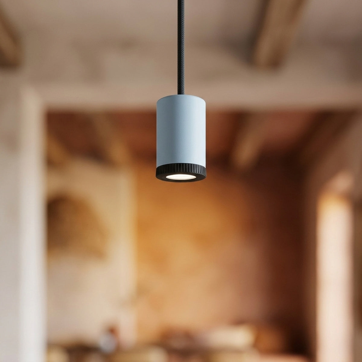 Mini spot LED en métal Mini GU10 — Bleu ciel