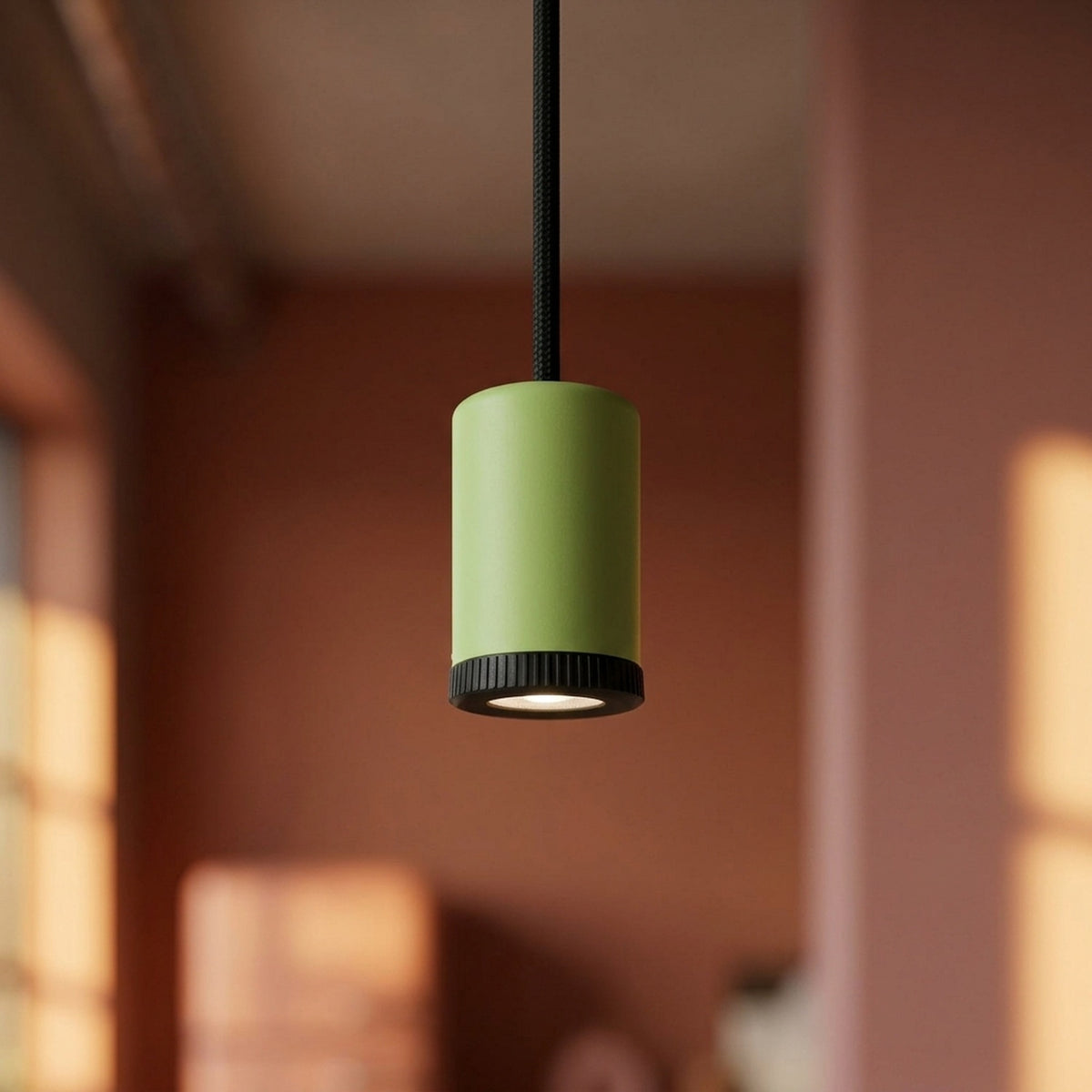 Mini spot LED en métal Mini GU10 — Vert prairie