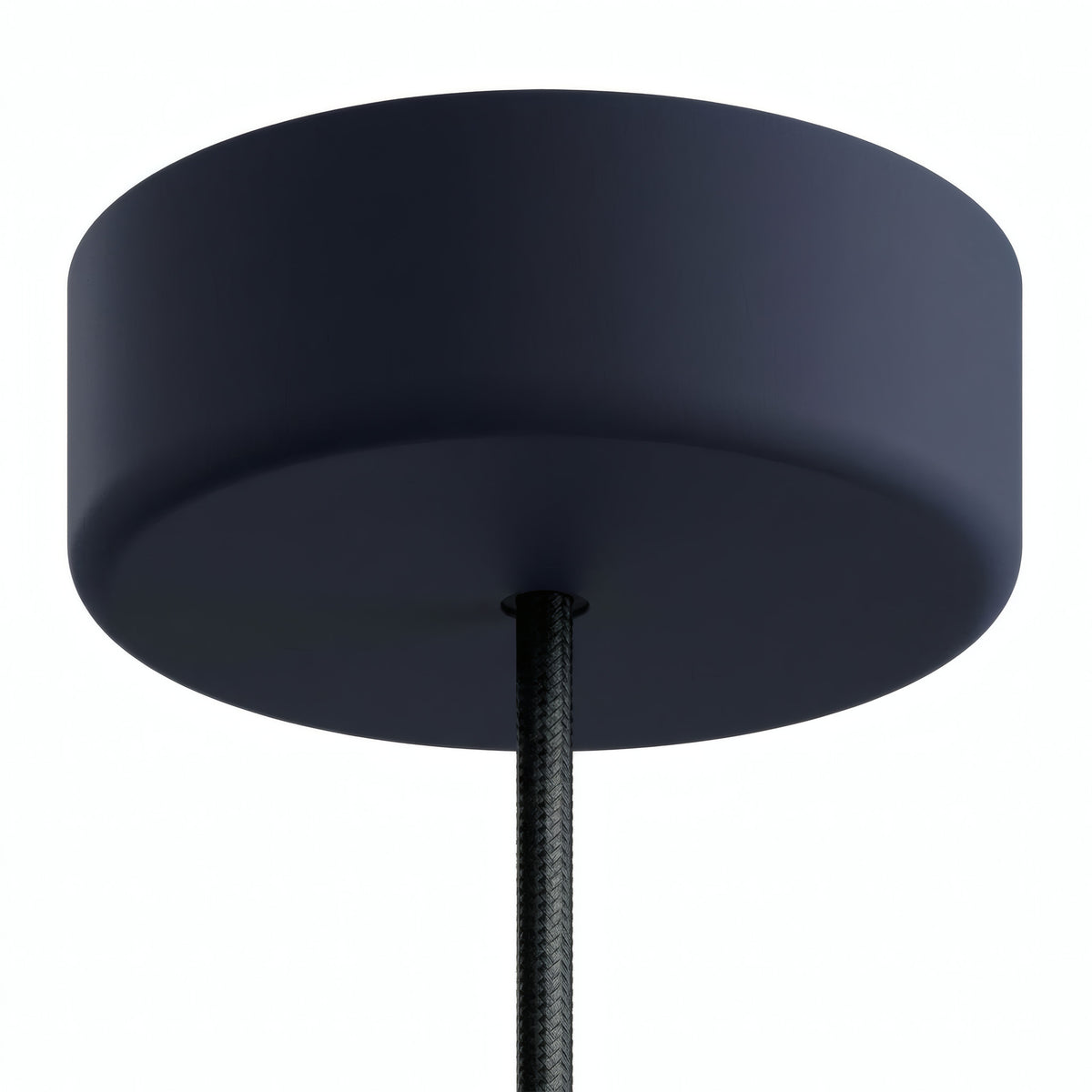 Rosace en silicone d'extérieur IP65, Ø 125 mm — Graphite