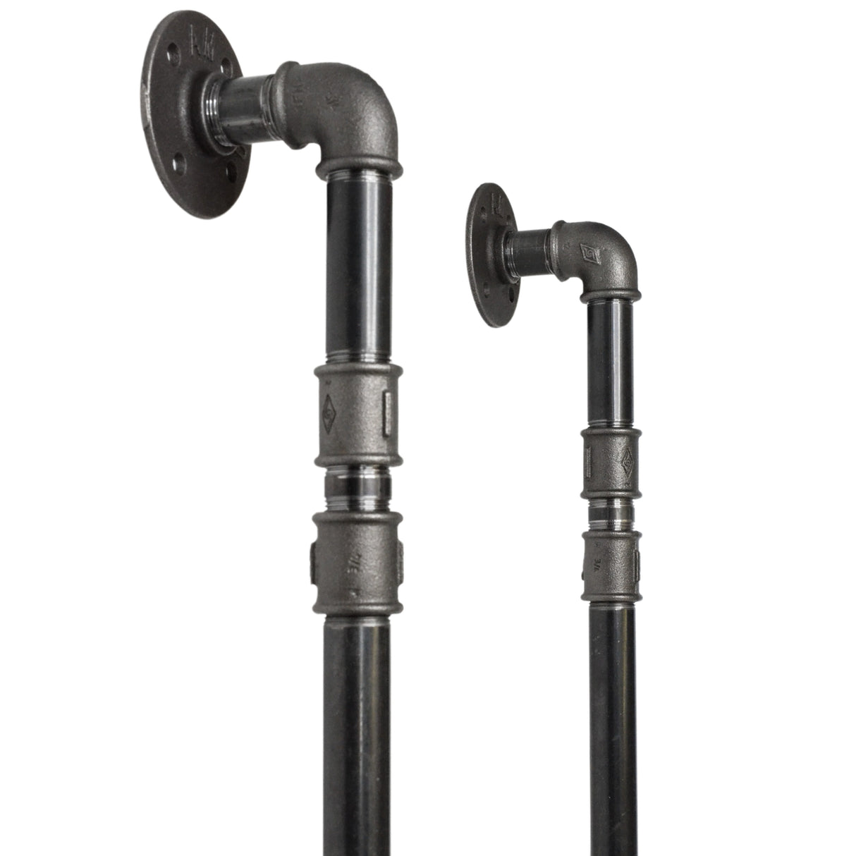 Kit étagères faible profondeur - mural ou sur pied - sur-mesure