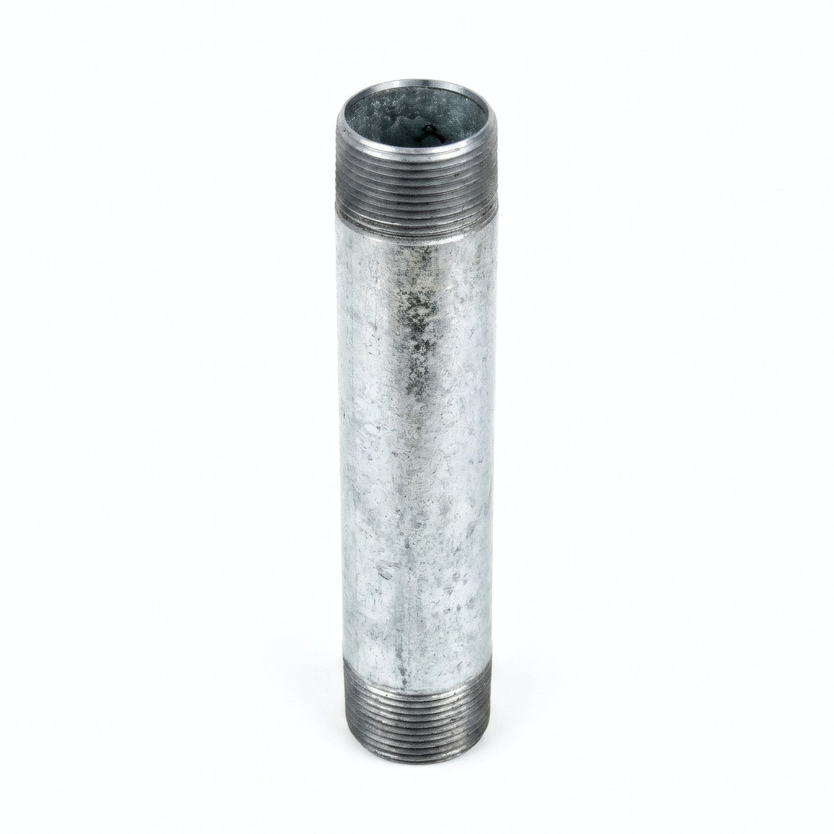 Tube 1''1/4 sur-mesure - 33x42mm acier galvanisé - fileté - photo produit fond blanc 1