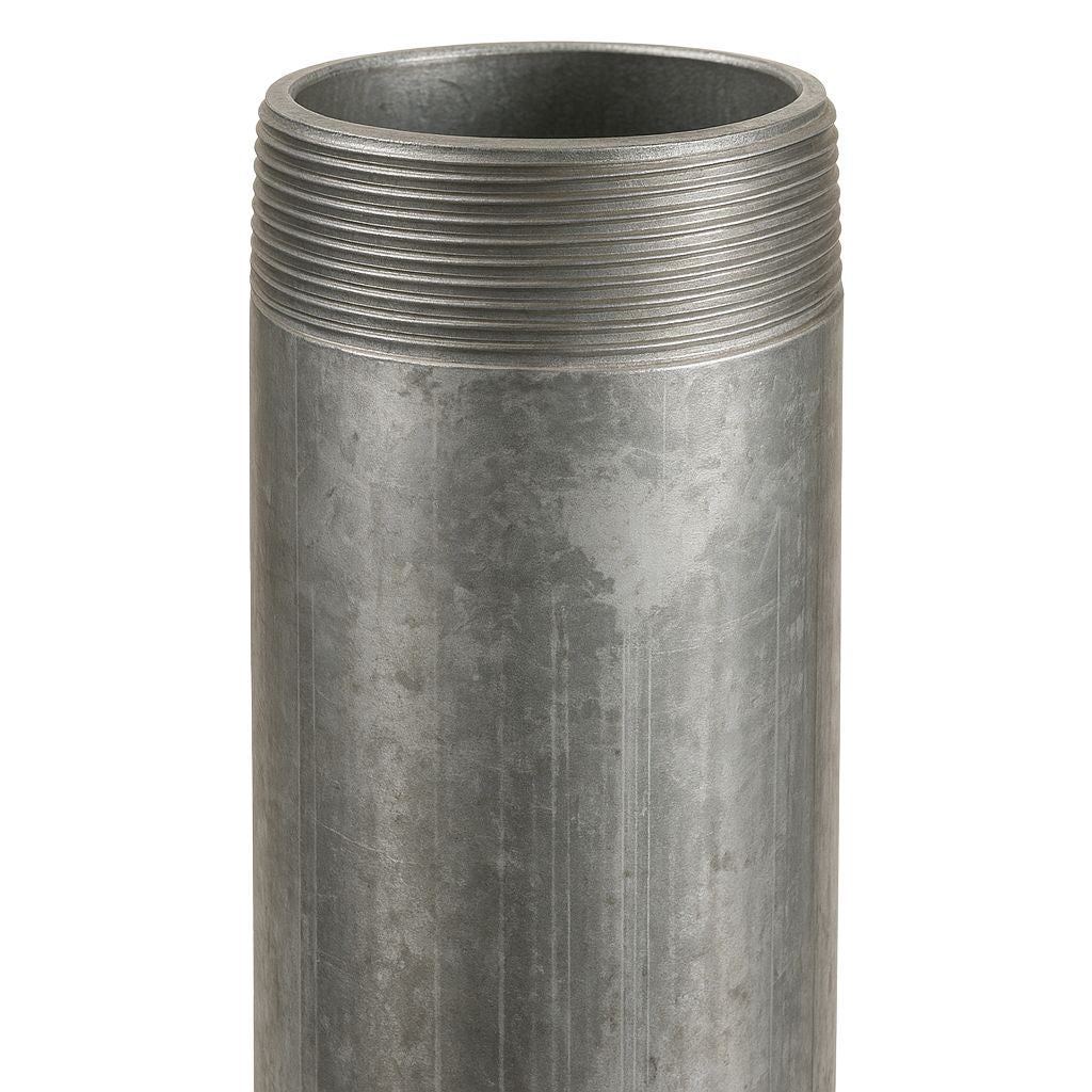 Tube acier galvanisé fileté 4", 102x114mm, DN100