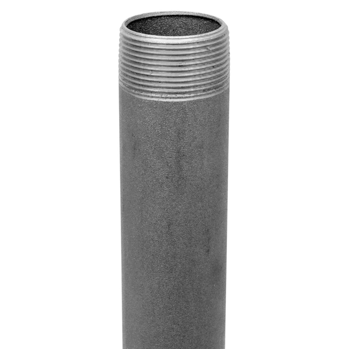 Tube de plomberie à visser 1"1/2 en acier noir