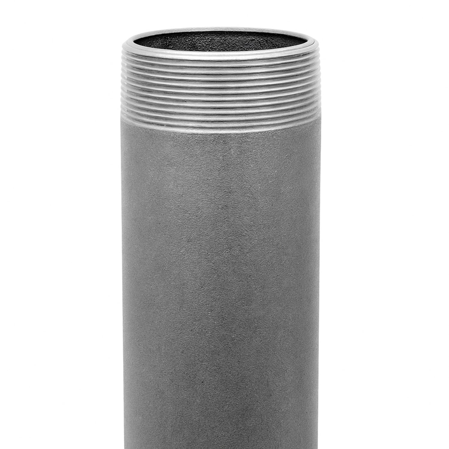 Tube acier noir fileté 2"1/2