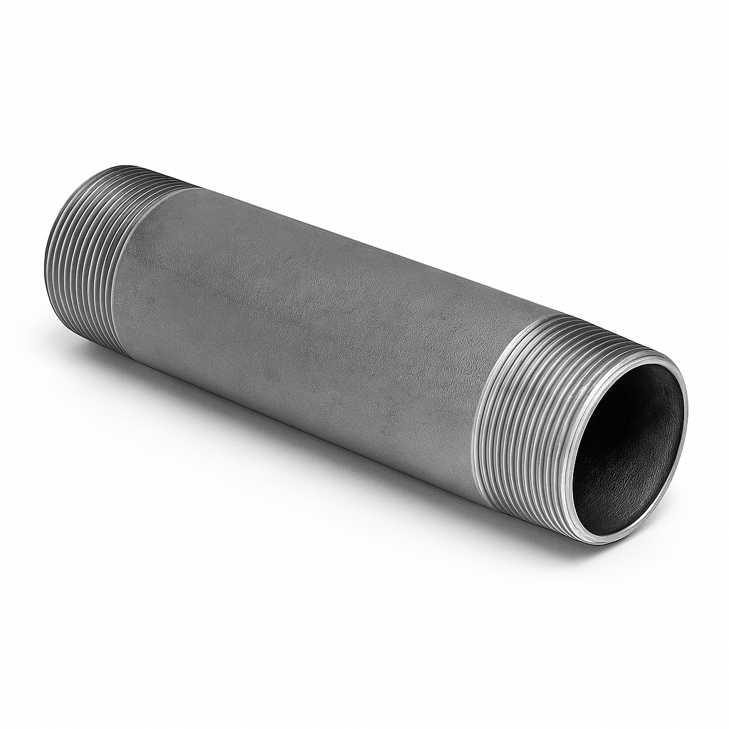 Bobine acier noir filetée 66x76mm