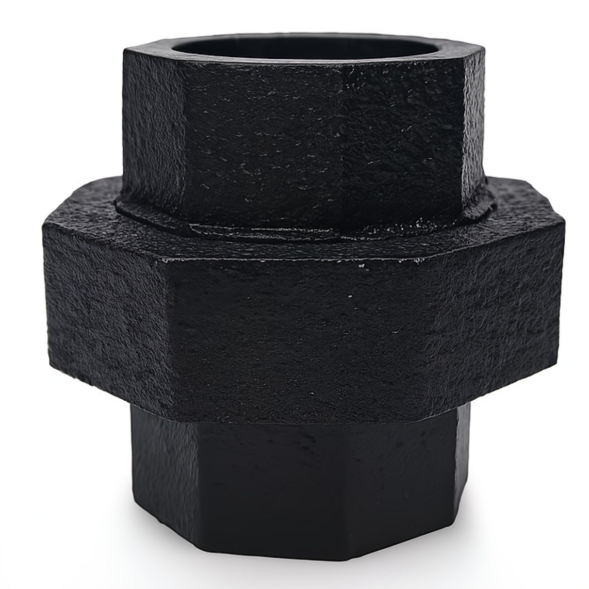 Raccord union F-F noir