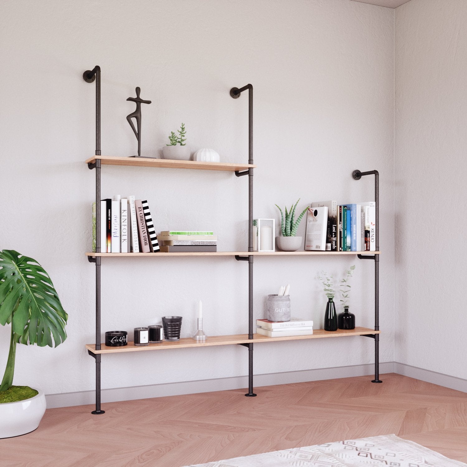 Kit montants étagères plomberie sur-mesure