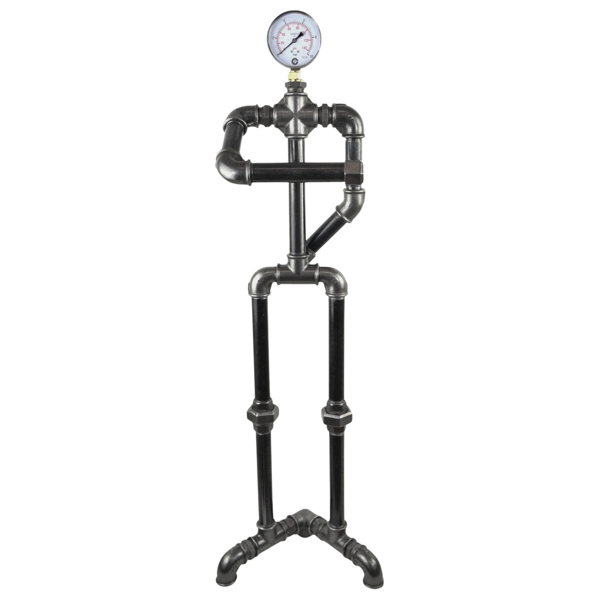 Dérouleur papier WC sur pied avec manomètre | Majordome