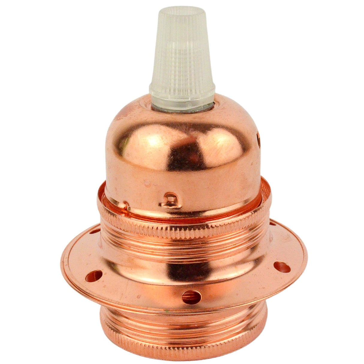 Douille E27 cuivre pour lampe