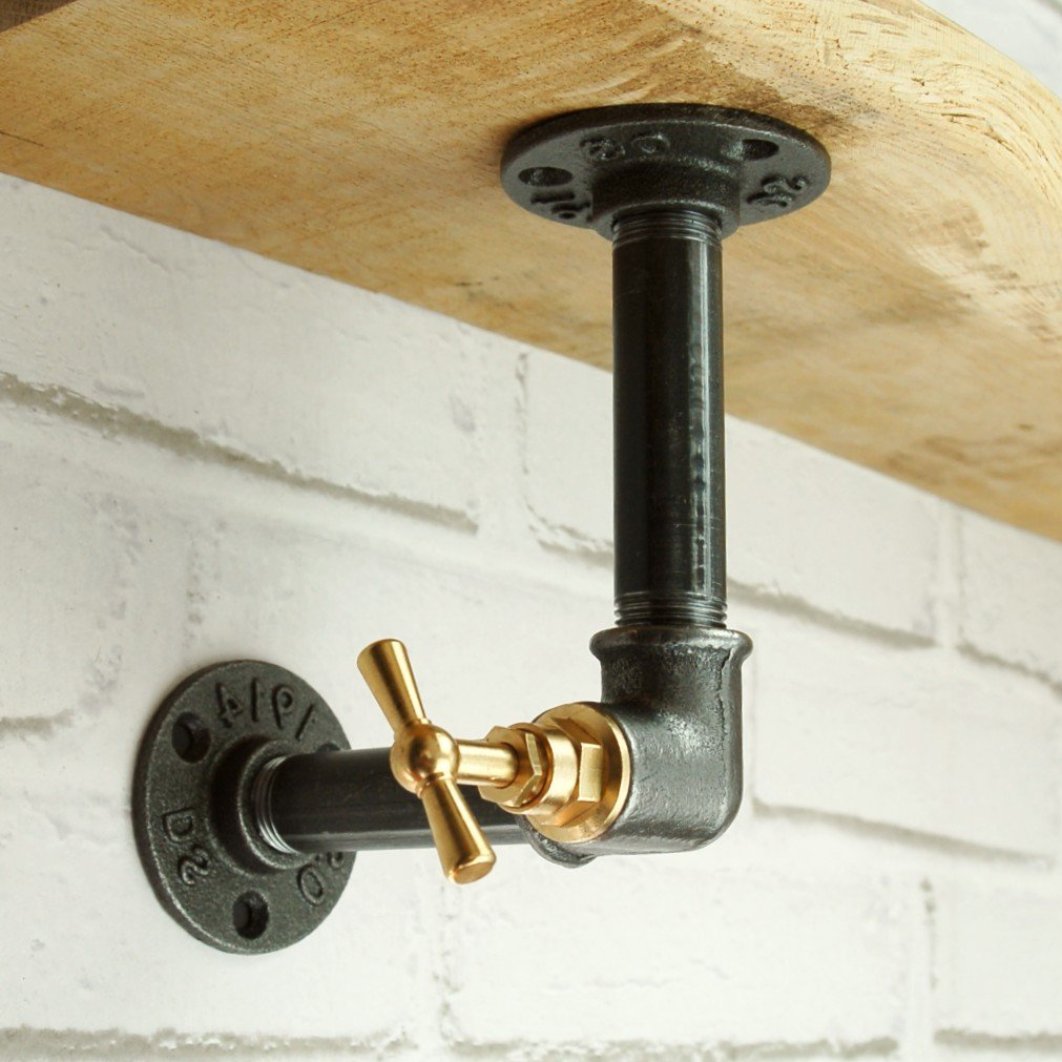 Équerre tête de robinet latérale | Modèle 1