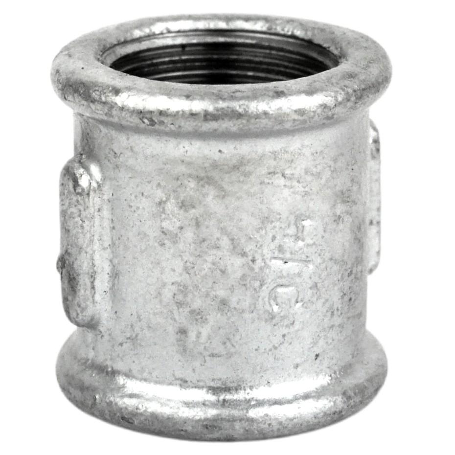 manchon pour tuyaux filetés en acier galvanisé