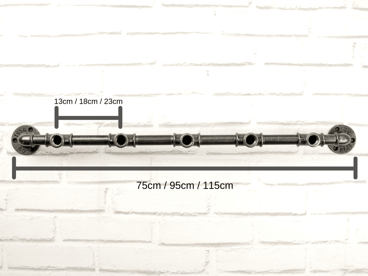 Patère, Porte-manteau 5 robinets | 3 tailles