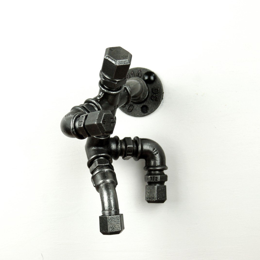 Patère, Porte-manteau mural "Le Grimpeur"