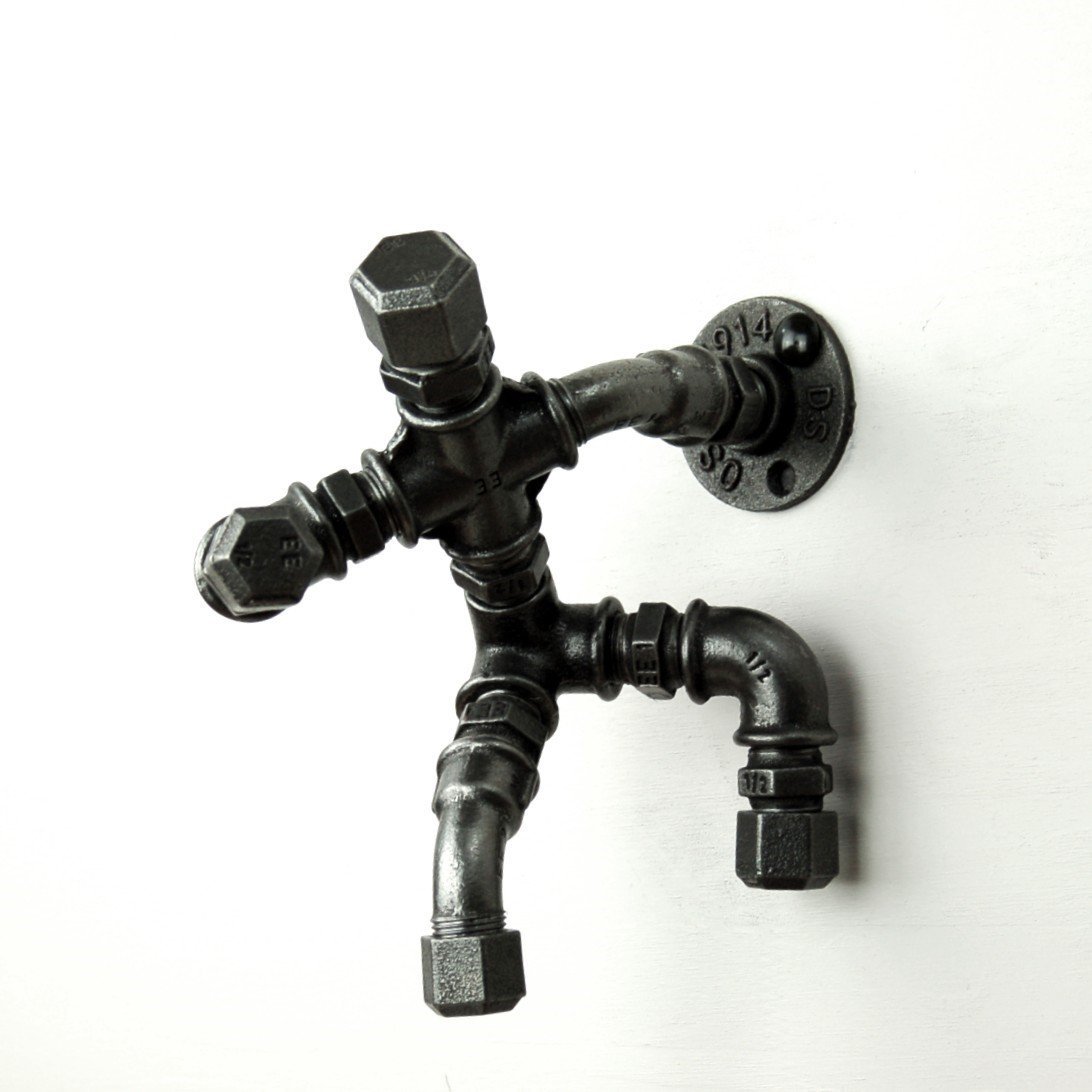 Patère, Porte-manteau mural "Le Grimpeur"