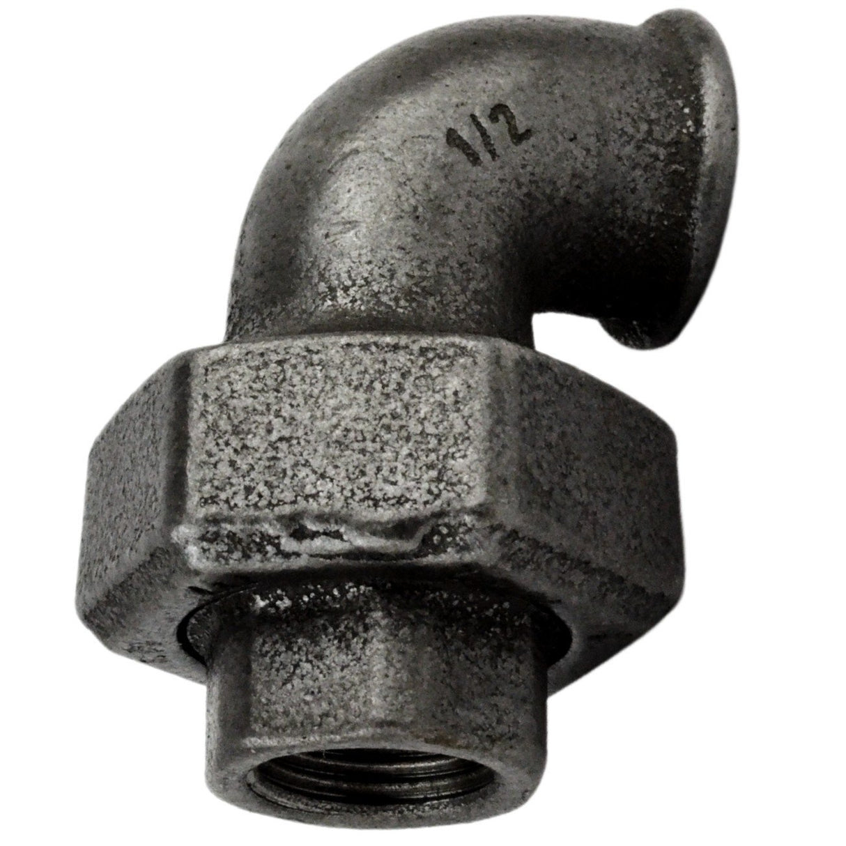 Coude Union F/F fonte noire