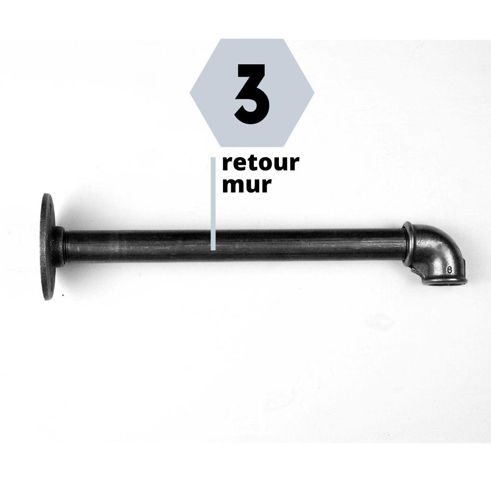 Kit montants étagères plomberie sur-mesure