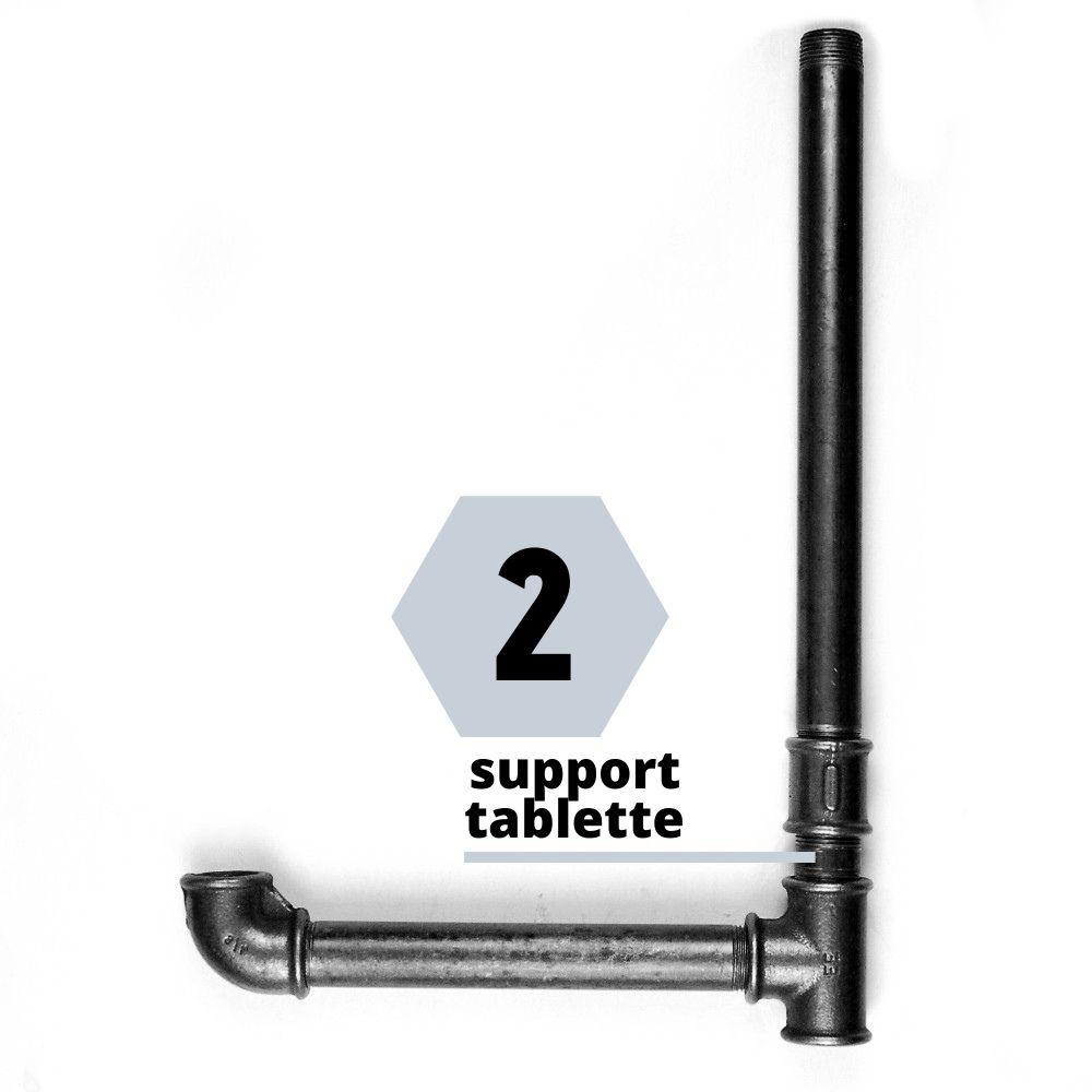 Kit montants étagères plomberie sur-mesure