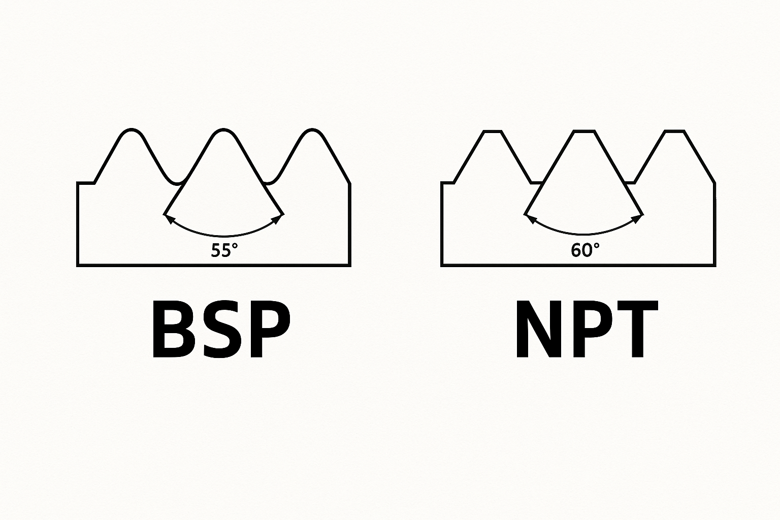 Guide complet des filetages en plomberie : BSPT, BSPP, NPT et plus encore