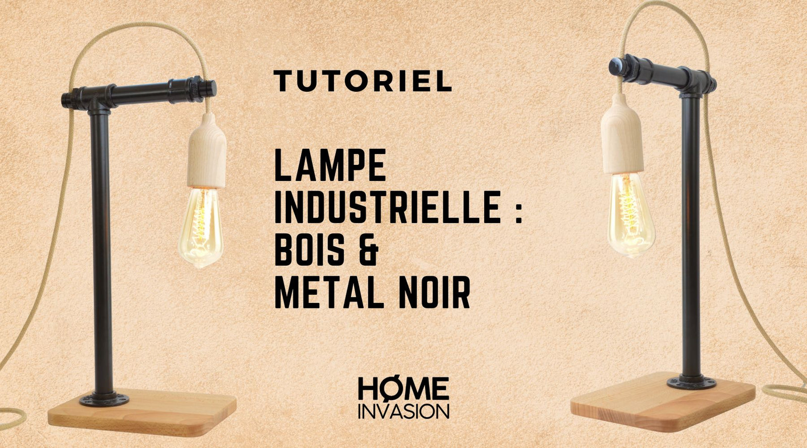 Tuto lampe en plomberie