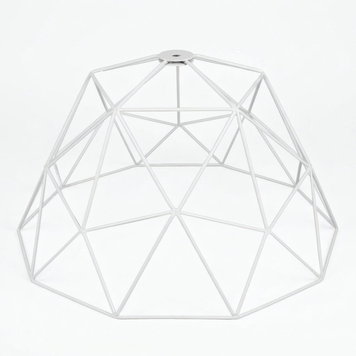 Abat-jour cage dôme XL en métal Ø 35 cm avec douille E27