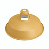 Abat-jour cloche en métal émaillé Ø 38 cm pour douille E27