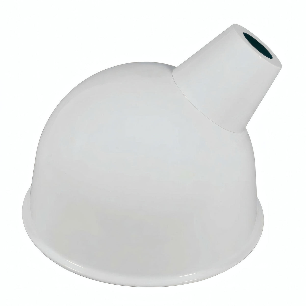 Abat-jour à ouverture oblique Ø 30 cm pour douille E27 — Blanc