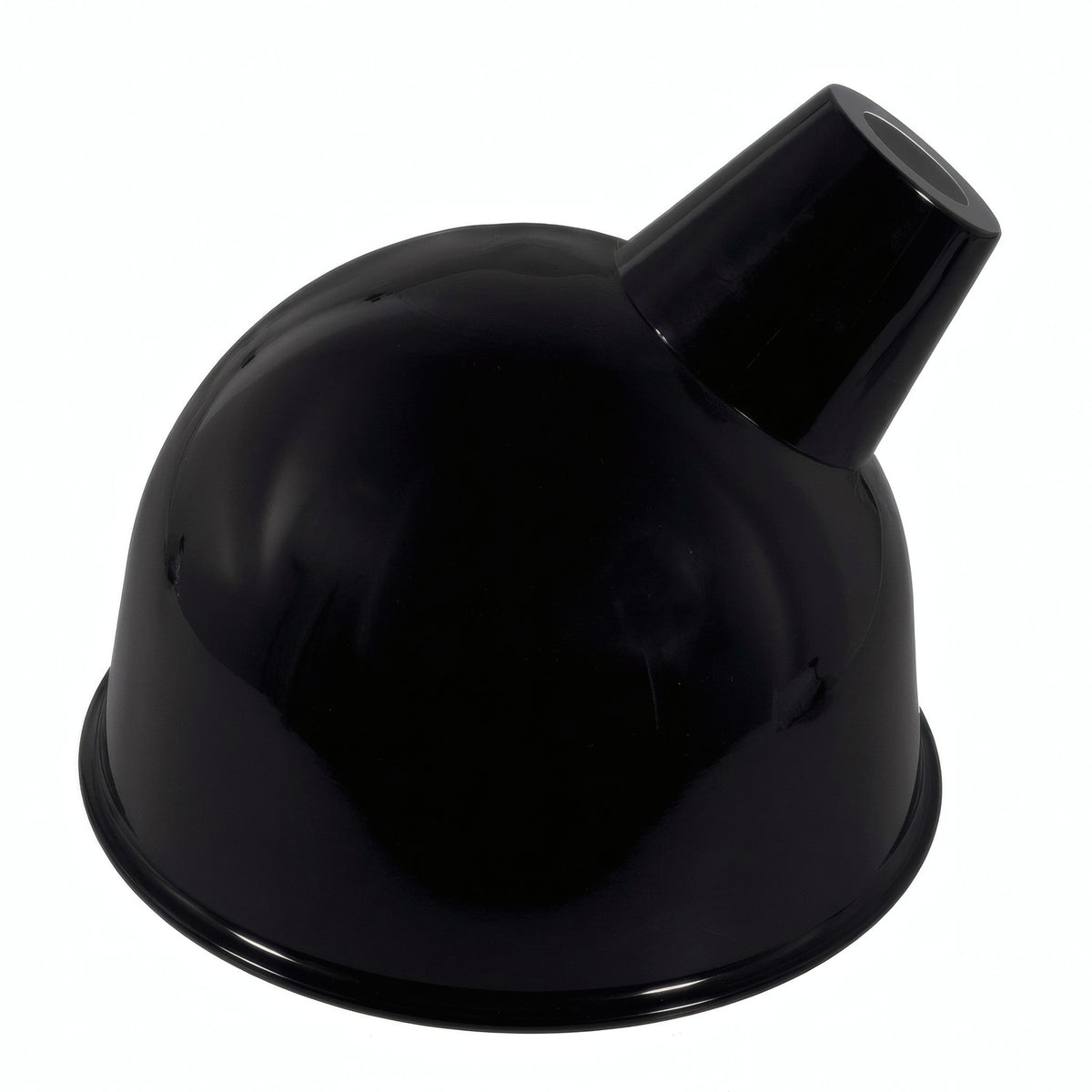 Abat-jour à ouverture oblique Ø 30 cm pour douille E27 — Noir