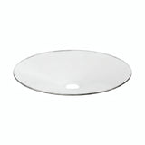 Abat-jour plat en métal émaillé Ø 30 cm pour douille E27 — Blanc et titane satiné