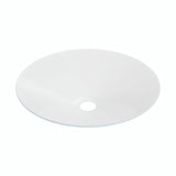 Abat-jour plat en métal émaillé Ø 30 cm pour douille E27 — Bleu ciel