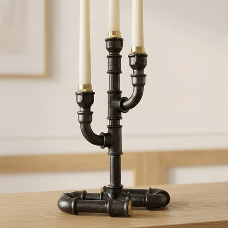 Chandelier Yogi Style Industriel
