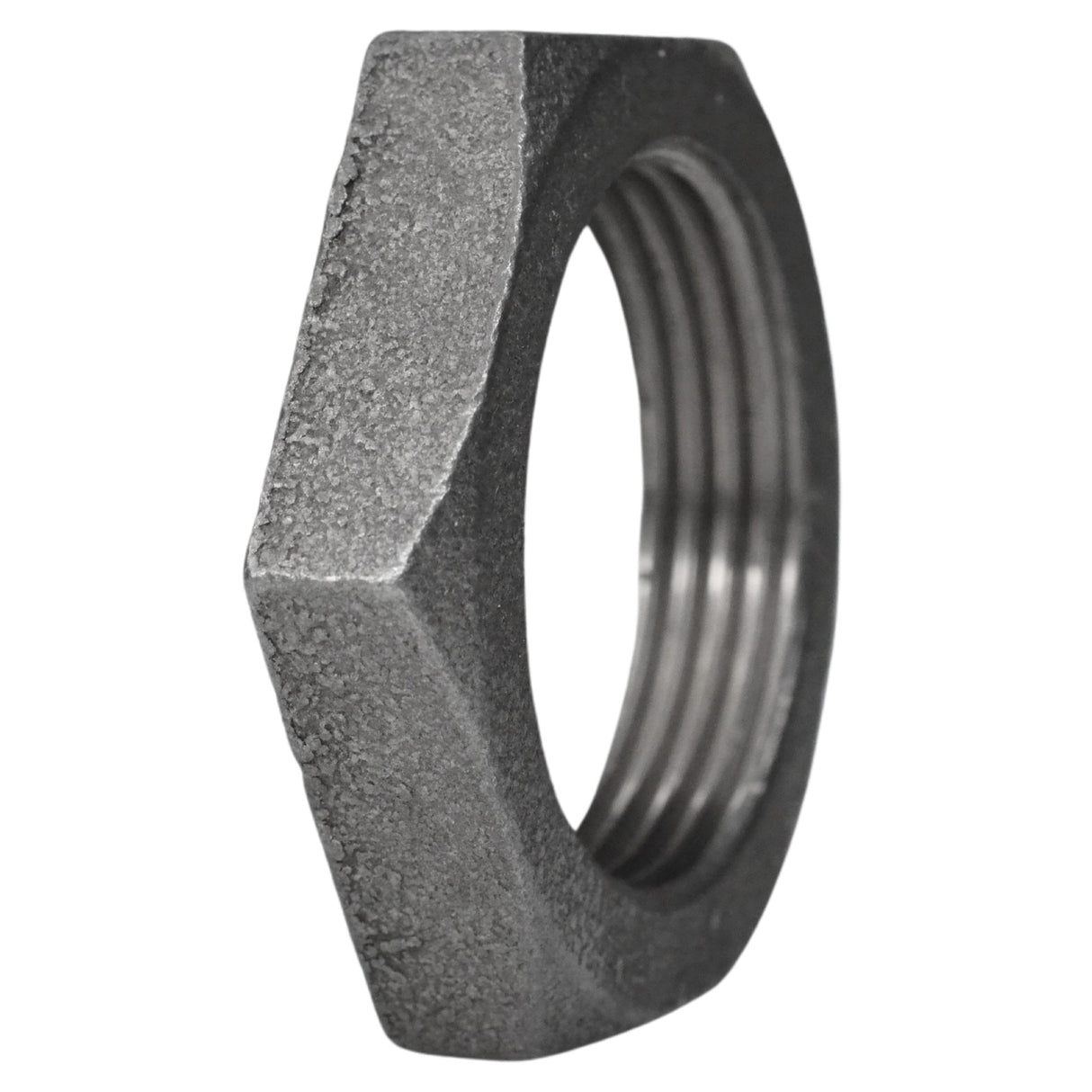 Contre-écrou à visser plomberie fonte noire