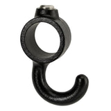 Crochet peinture noir pour tube déco 3/4" 20x27mm