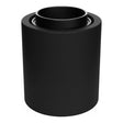 Douille E27 murale ou plafond étanche IP44 — Noir