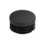 Insert plastique noir pour raccord femelle 3/4″ 20x27, vue de dessus de la tête plate