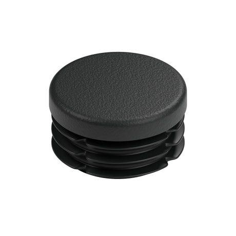 Insert plastique noir pour raccord femelle 3/4″ 20x27, vue de dessus de la tête plate
