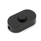 Interrupteur à pied unipolaire noir pour lampadaire — Noir