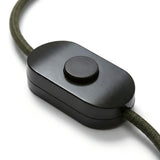 Interrupteur à pied unipolaire noir pour lampadaire — Noir