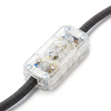 Interrupteur bipolaire à bascule pour fil de lampe — Transparent