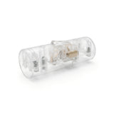 Interrupteur cylindrique à bascule unipolaire avec terre — Transparent