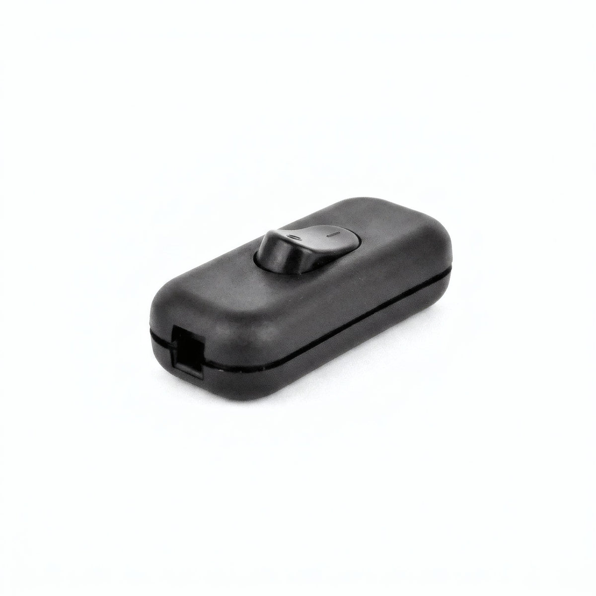 Interrupteur Noir Bipolaire - photo produit fond blanc 1