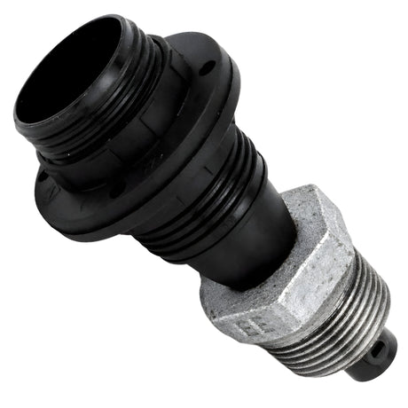Kit douille E14 filetée thermoplastique sur raccord mâle en fonte galvanisée