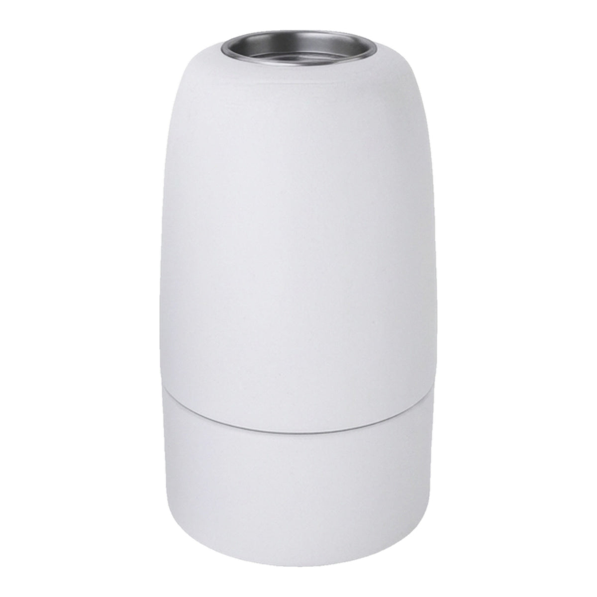 Douille E14 en porcelaine — Blanc
