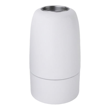 Douille E14 en porcelaine — Blanc