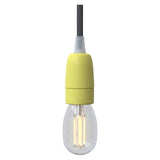 Douille E14 en porcelaine — Jaune