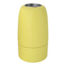 Douille E14 en porcelaine — Jaune